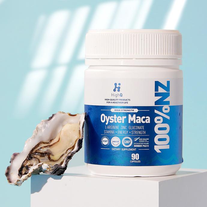 HighQ Oyster Maca Hard Capsules 90's