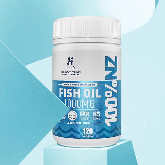 HighQ Fish Oil 1000mg Capsules 120's