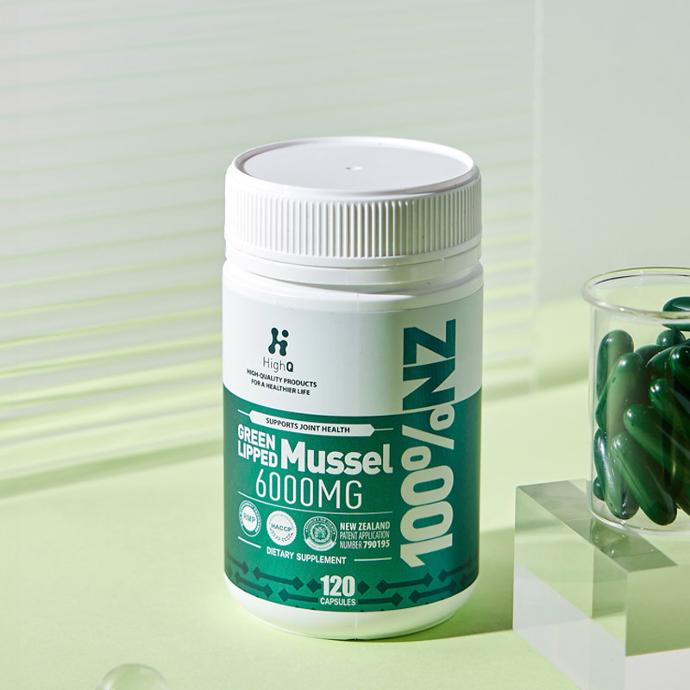 HighQ Green Lipped Mussel 6000mg Capsule 120's