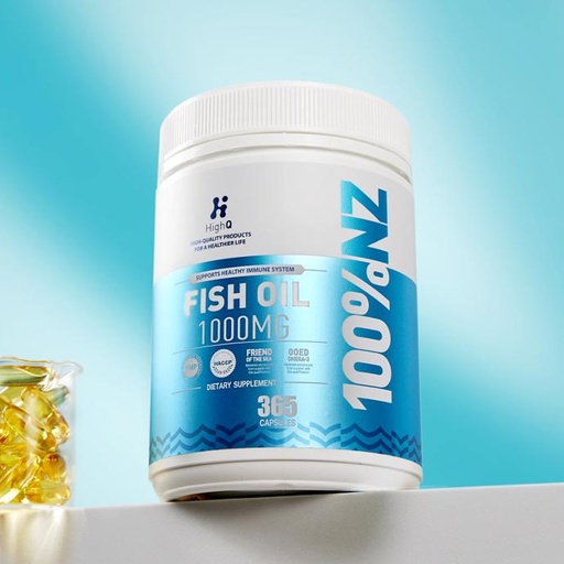 [UF0761] HighQ Fish Oil 1000mg Capsules 365's